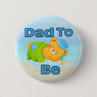 Dad to Be (Boy) 6 Cm Round Badge