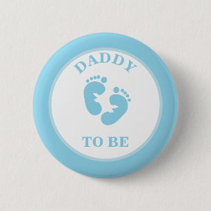Dad to Be (Boy) Pinback Button