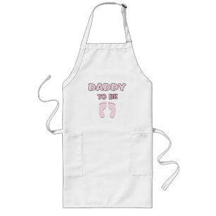Dad to Be (Girl) Long Apron