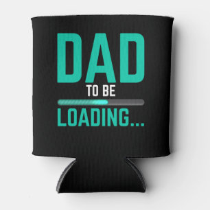 Dad To Be Loading First Time Dad - Mens Funny Dad Can Cooler