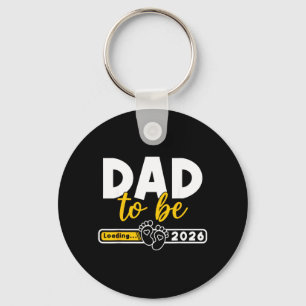 Dad to Be Loading New Dad Est 2026 Future Daddy Key Ring