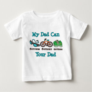 Dad Triathlon Toddler T-shirt