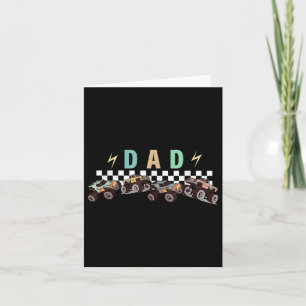 Dad Truck Dad Monster Truck Are My Jam Truck Lover Card