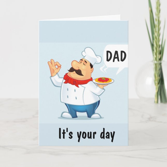 ****DAD*** U MAKE EVERYDAY HAPPY-BIRTHDAY LOVE CARD (Front)