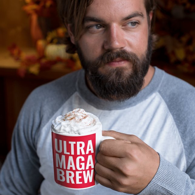 DAD ULTRA MAGA TRUMP BREW COFFEE MUG (Creator Uploaded)