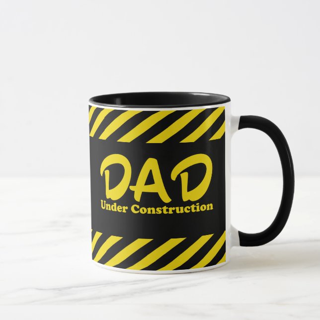 Dad Under Construction Mug (Right)
