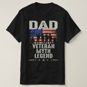 dad veteran myth legend T-Shirt