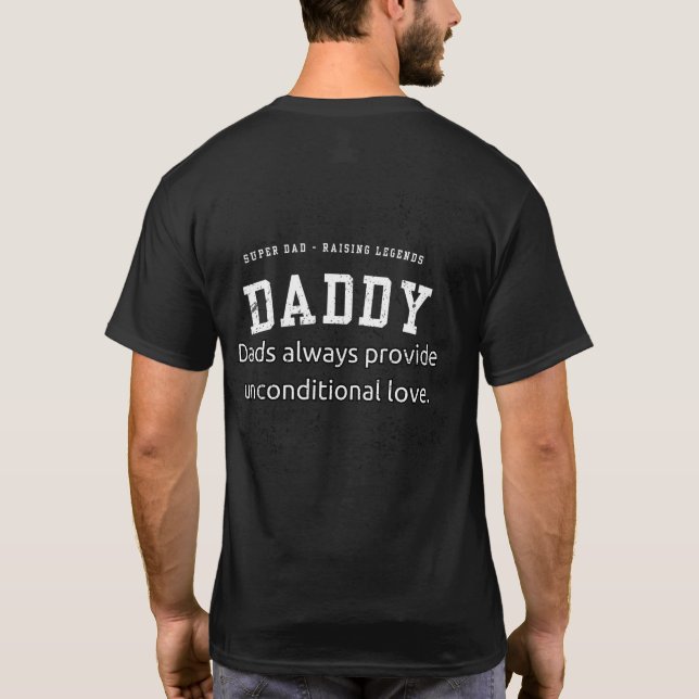 Dad Vibes Only T-Shirt (Back)