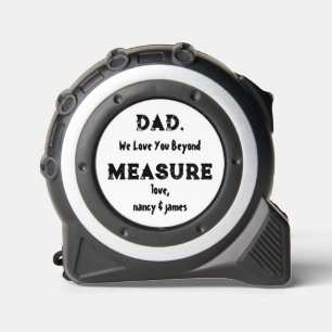 Dad We Love You Beyond Measure Personalised 1