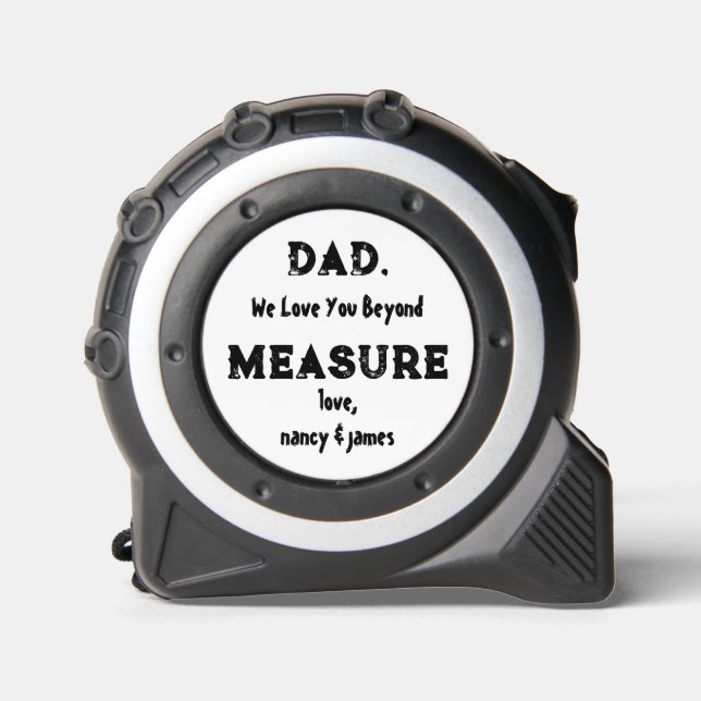 Dad We Love You Beyond Measure Personalised 1 (Front)