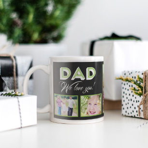 Dad We Love You! Custom Photo Mug