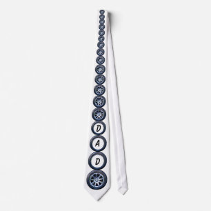 DAD WHEELS-TIE TIE