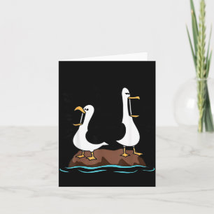 Dad Wheres Mum Funny Dad Seagull Fathers Day Humou Card