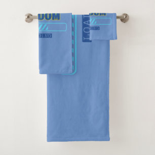 Dad Wisdom Loading Bath Towel Set