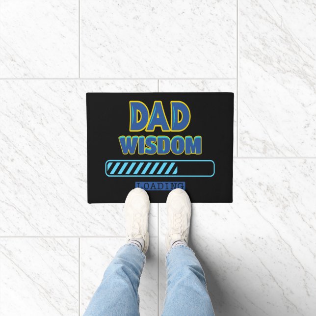 Dad Wisdom Loading Doormat (Indoor)