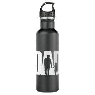 Dad With Daughter Shirt Father's Day T-Shirt Ideas 710 Ml Water Bottle