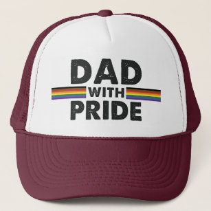 Dad with Pride LGBTQ Parent Hat