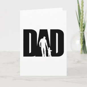 Dad With Son Shirt Father's Day Gifts For Dad Card