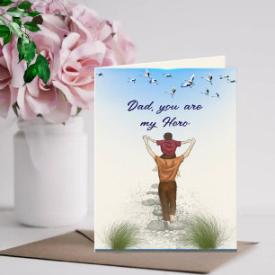 Dad, You are my Hero Card