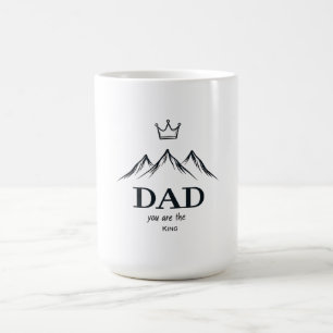 "Dad, You Are the King" Custom Mug