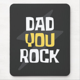 Dad You Rock - Father's Day / Birthday Gift Mouse Mat