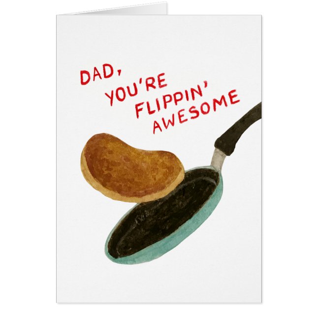 Dad, You're Flippin' Awesome | Father's Day (Front)