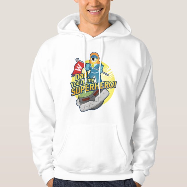 Dad, You're My Superhero Hoodie (Front)