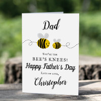 Dad You're The Bee's Knees Father's Day Photo