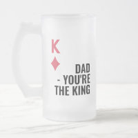 Dad You're The King Poker Fathers Day