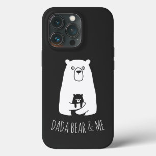DADA BEAR & ME   Dad Kids Daughter Son Dada Bear iPhone 13 Pro Case
