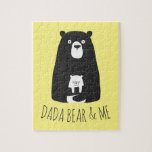 DADA BEAR & ME | Dad Kids Daughter Son Dada Bear Jigsaw Puzzle<br><div class="desc">Cute Dada Bear,  Daddy Bear shirt for dad. Show your Pop,  daddy,  dad,  father,  or papa that you care with a funny hilarious shirt for any occasion and can be worn year-round,  an amazing gift idea for dad for Father’s Day,  Birthday and any occasion.</div>