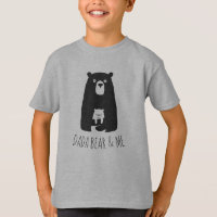DADA BEAR & ME | Dad Kids Daughter Son Dada Bear T