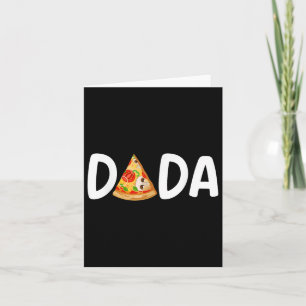 Dada Birthday Pizza 1st Birthday Pizza Family Matc Card