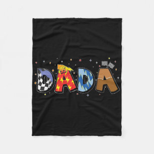 Dada Cars Mum Mother’s Day Birthday Lover Fleece Blanket