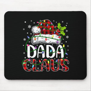 Dada Claus Christmas Lights Matching Family Xmas P Mouse Mat
