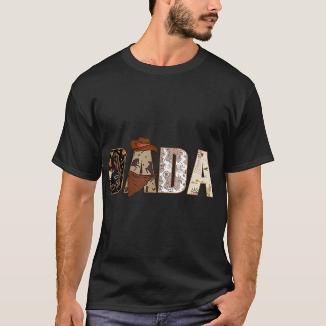 Dada Cowboy Western T-Shirt (Front)