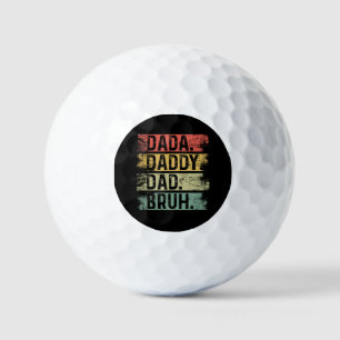 Dada. Dad. Father's Day Golf Balls