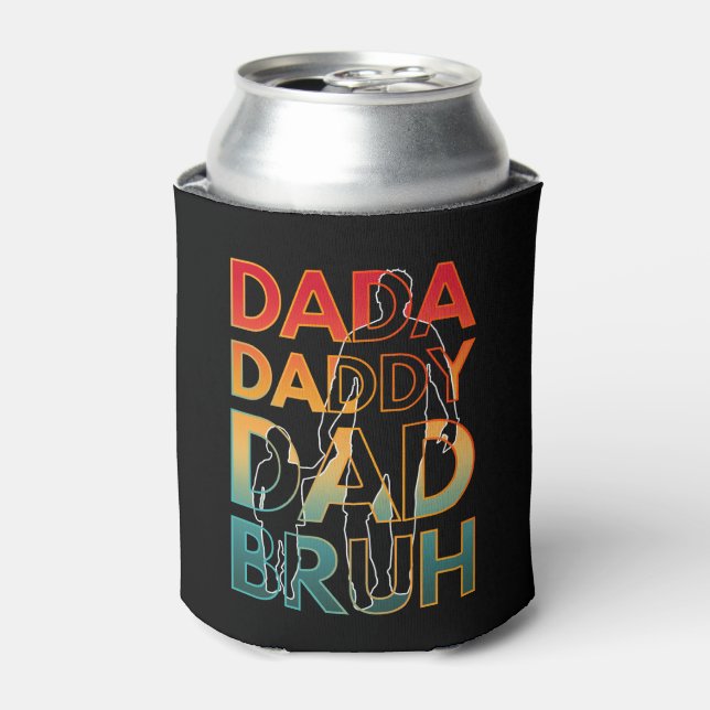 DADA DADDY DAD BRUH CAN COOLER (Can Front)