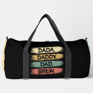 Dada Daddy Dad Bruh Duffle Bag