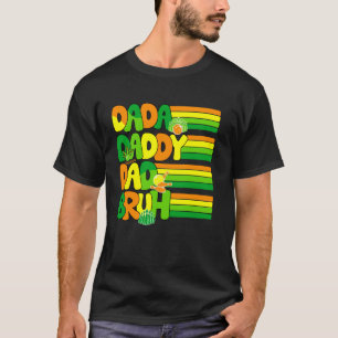 Dada Daddy Dad Bruh Men Funny Father's Day Bowling T-Shirt
