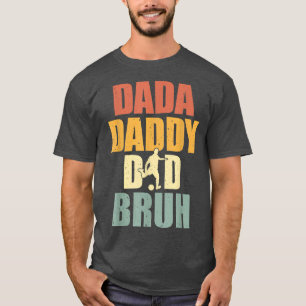 Dada Daddy Dad Bruh Soccer Dad Sport Funny Father' T-Shirt