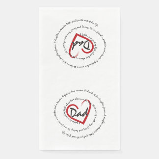 Dada - Fathers Day Napkin