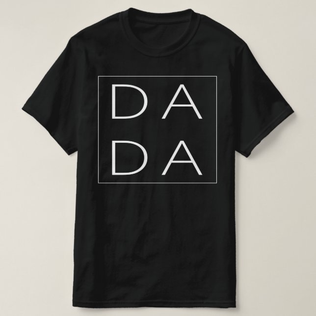 Dada Funny Retro Father's Day T-Shirt (Design Front)
