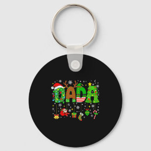 Dada Matching Funny Christmas Family Couple Xmas S Key Ring