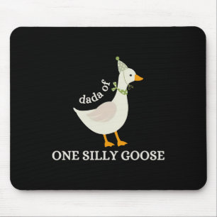 Dada Of One Silly Goose Papa Goose Fathers Day  Mouse Mat