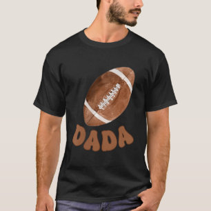 Dada Of The 1 Year Old Football First Birthday Boy T-Shirt