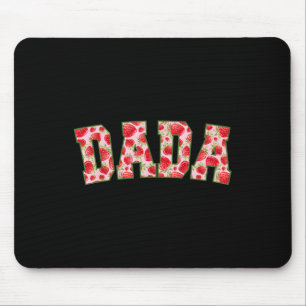 Dada Of The Berry First Birthday Strawberry Family Mouse Mat