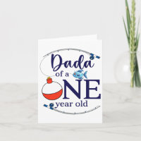 Dada Of The Big One Fishing Boy First Birthday Ofi