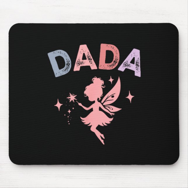 Dada Of The Little Fairy Birthday Girl Family Matc Mouse Mat (Front)