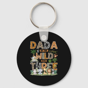 Dada Of The Wild & Three Zoo 3rd Birthday Safa Key Ring